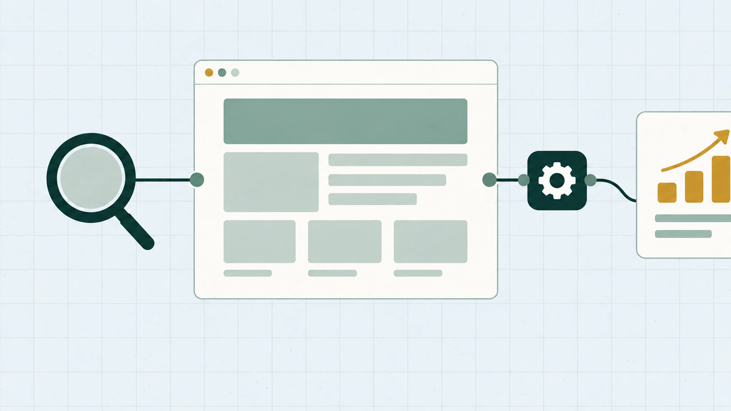 Editorial Illustration of SEO Service Planning for Brandstorm