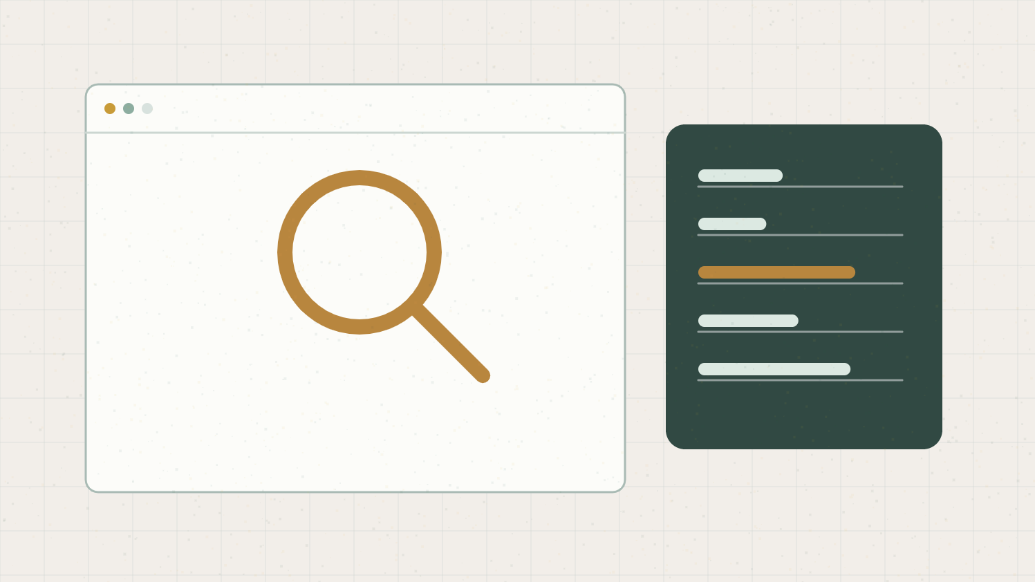 Editorial Illustration of SEO Service Planning for Cotactic Media