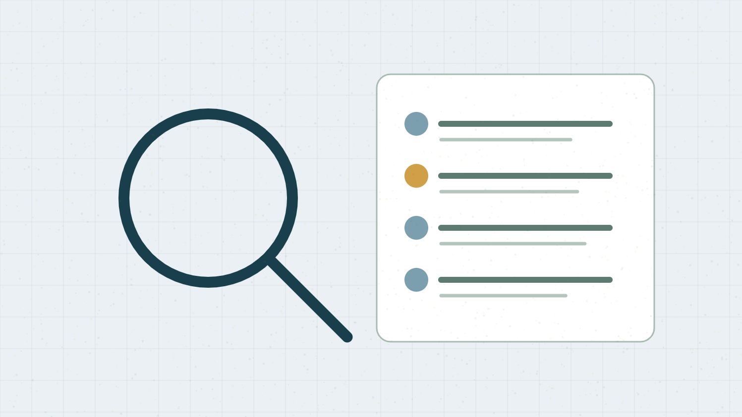 Editorial Illustration of SEO Service Planning for Grey Alchemy